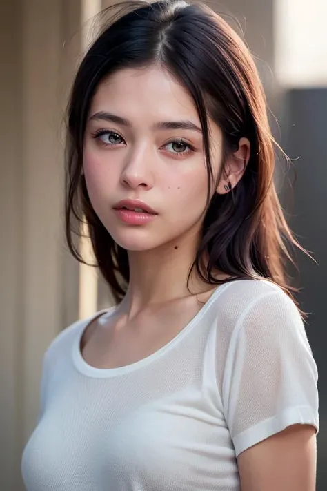 dressed, (photo realistic:1.4), (hyper realistic:1.4), (realistic:1.3),
(smoother lighting:1.05), (increase cinematic lighting quality:0.9), 32K,
1girl,20yo girl, realistic lighting, backlighting, light on face, ray trace, (brightening light:1.2), (Increase quality:1.4),
(best quality real texture skin:1.4), finely detailed eyes, finely detailed face, finely quality eyes,
(tired and sleepy and satisfied:0.0), face closeup, t-shirts,
(Increase body line mood:1.1), (Increase skin texture beauty:1.1)
<lora:kor_insta_girl_v12:0.5>