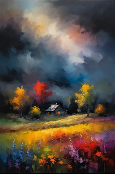 (((masterpiece))),(((best quality))),((ultra-detailed)),
dark,depth of field,colorful and ominous effect,in the style of calming,saturated pigments,<lora:xl_more_art-full_v1:0.75>,