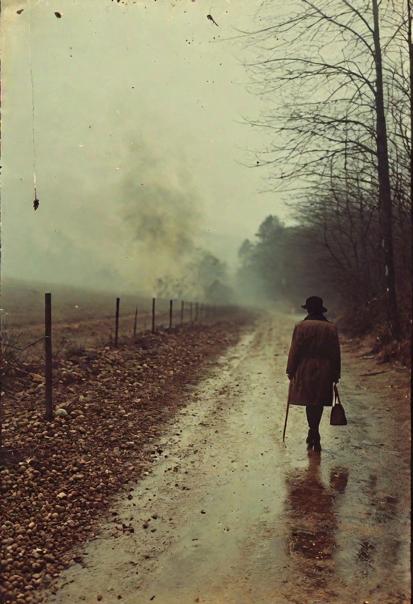the cigarette near Amaral