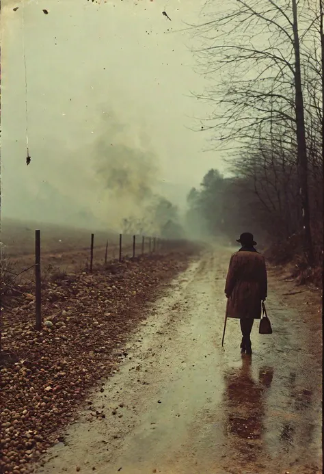 the cigarette near Amaral
