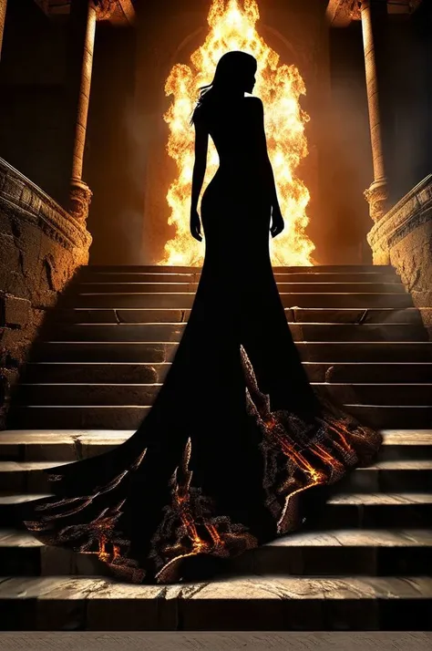 sand, ((pretty fire woman, silhouette, jin, spirit)), correct anatomy, east, in motion, dance, detailed, jewelry, action-packed, cinematic, ((glow)), mj, dark theme <lora:LowRA:0.65>, hyperrealism, hyperdetalization, masterpiece, cinematic photo wide angle, underground dungeon, staircase in atlantis, dim hallway, pbr texture oldstone, (masterpiece,best quality:1.6),Fearful, Contax G1/G2 Camera ,film camera, , cracked weathered, ( torch fire light:1.1), fantasy setting, details, 35mm photograph, film, bokeh, professional, 4k, highly detailed <lora:sandstone-SDXL:1> ((correct anatomy)), ((detailed face))