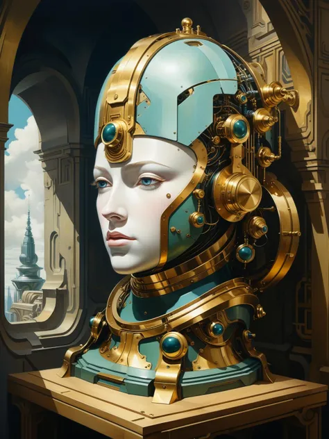 (stylized android:0.3), (detailed painting by Abraham Rattner and Alberto Biasi:1.1) octopath, traveler, behance contest winner, vanitas, angular, altermodern, (surreal:1.1), structure of Alvar Aalto
<lora:xl_more_art-full_v1:1.000000>