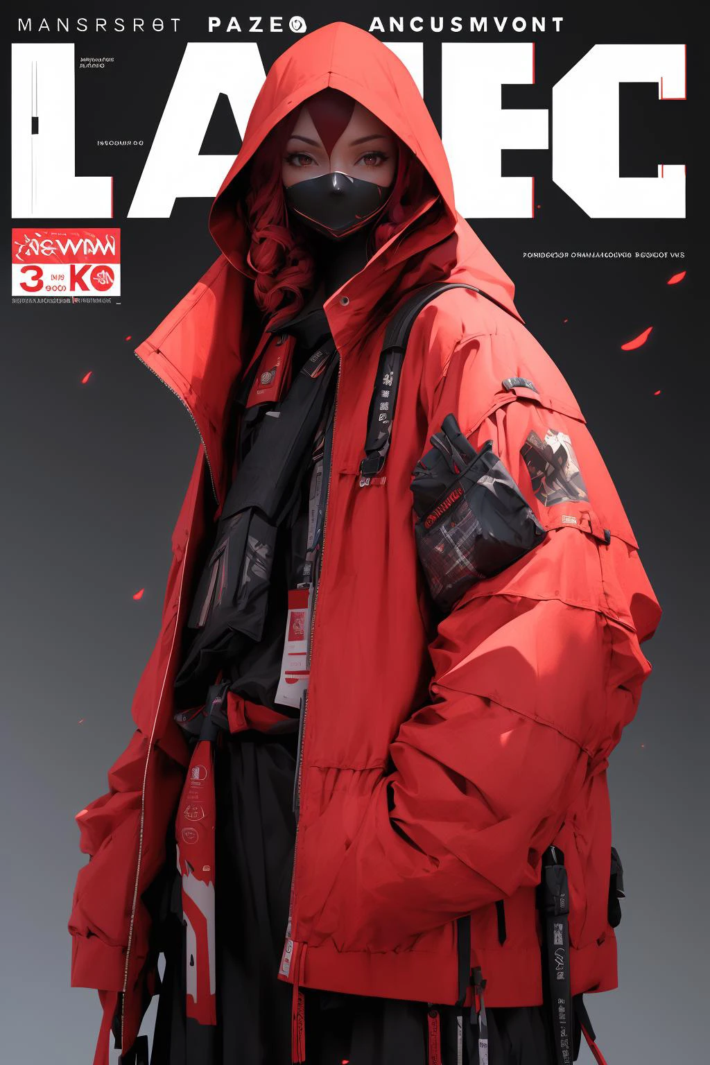 best quality, masterpiece,
<lora:Magazine:1>, magazine cover,, masterpiece,ultra realistic,32k,extremely detailed CG unity 8k wallpaper, best quality, gorgeous light and shadow ,soft lighting