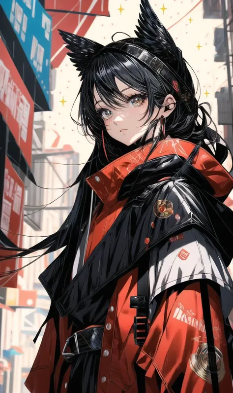 in the style of Yasuhiko_v1, character design, (ultra detailed), portrait, (illustration),random hair style,(masterpiece:1.2),(best quality:1.2), glitter eyes , 1girl, official, sparkling eyes, star-kafka, , hair between eyes, sunlight, summer at contryside, master piece, UHD, awrad winning design, Artstation <lora:epiNoiseoffset_v2:0.6> <lora:add_detail:0.45>