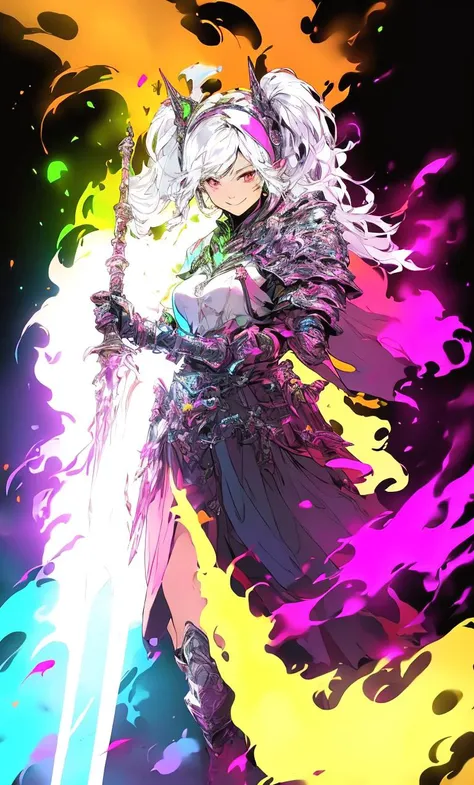 character design, (ultra detailed), (illustration) ,(masterpiece:1.2),(best quality:1.2) girls, alternate costume, animal ears, bangs, black hair, black legwear, blue jacket, character name, fingerless gloves, hair between eyes, hairband, jacket, long hair, long sleeves, looking at viewer, mask, mouth mask, multiple girls, nail polish, open clothes, pantyhose, pink eyes, puffy long sleeves, puffy sleeves, purple eyes, red eyes, shirt, shoes, , skirt, sleeves past wrists, smile, sneakers, twintails, two-tone background, white footwear, white hair, white jacket, UHD, awrad winning design, Artstation