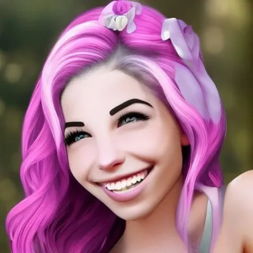belle-delphine, highly detailed, photorealistic