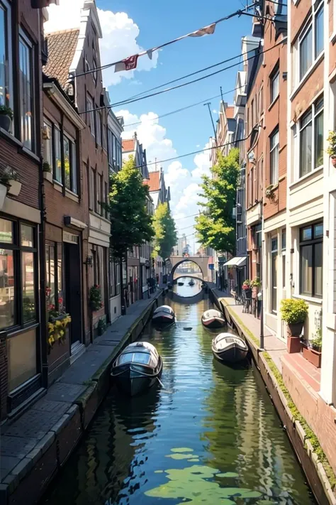 a canal in Amsterdam final fantasy themed ,
<lora:GoodHands-beta2:0.75>