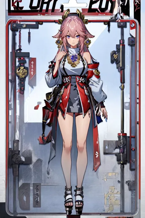 Highly detailed, High Quality, masterpiece, detailed face, <lora:yaemiko1:0.9> yaemikodef, <lora:girl-model-kit:0.8> girl-model-kit