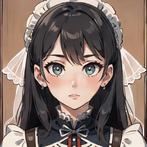 perfect portrait, absurdes details, Wenge Wool "Dirndl" womens attire Germany (Traditional dress worn during Oktoberfest celebrations.), perfect face, with an intricate background at a wedding<lora:wowifierV3:0.8>