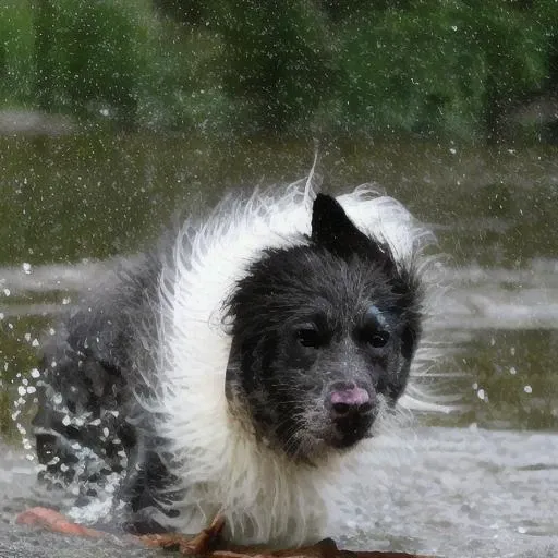 dog, yellow <lora:dogshake-000016:0.8>