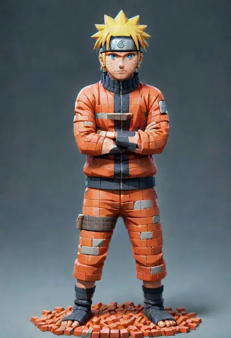 ais-brickz, naruto made of bricks