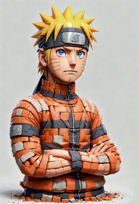 ais-brickz, naruto made of bricks