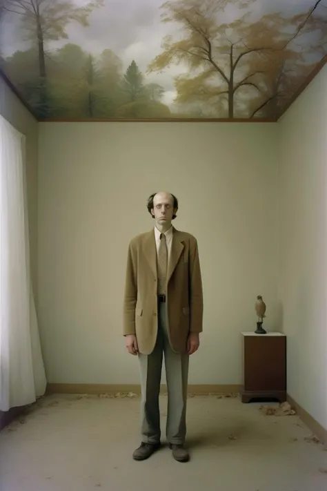 <lora:Alec Soth style:1>Alec Soth style - the sixth sense. Alec Soth and Corot and Alec Soth