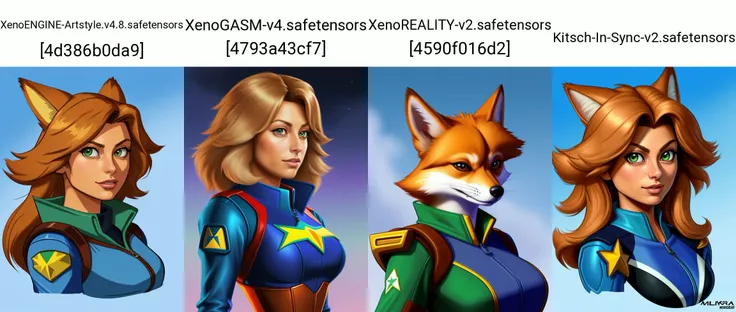 [Aly Michalka|Farrah Fawcett] , starfox style , 
extremely detailed, digital portrait,