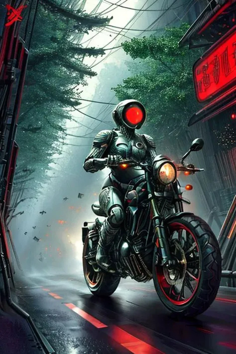 2150 year artificial intelligence,having sex ,on a motorbike