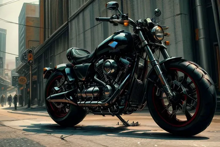 artificial intelligence,rides a motorcycle -harley davidson also upgraded with artificial intelligence the bike looks extremely sleek and modern