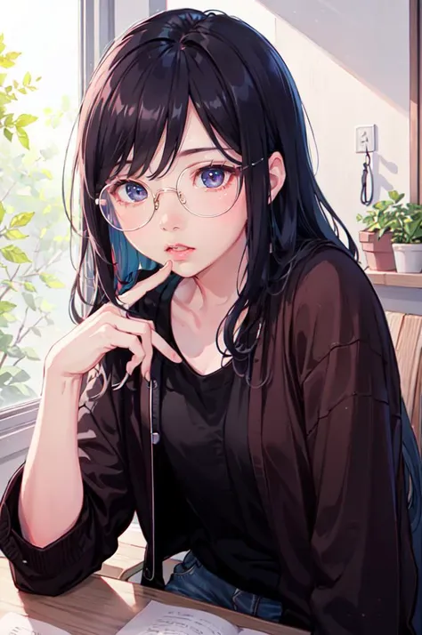 <lora:LIP:1> (LilyPichuTI:0.9), glasses,, ultra detailed, masterpiece, best quality, aesthetic, detailed,