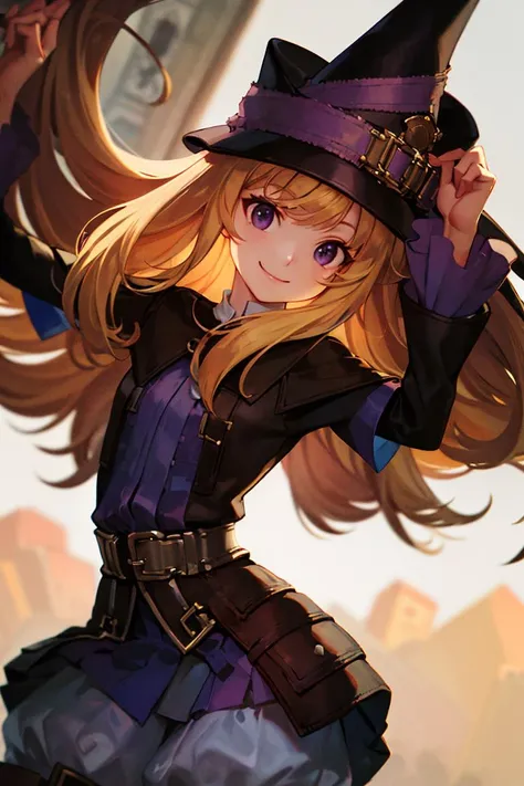 ((masterpiece,best quality)), absurdres, <lora:Lillet_Blan:0.8>, Lillet_Blan, solo, smiling, looking at viewer, cowboy shot, cinematic composition, dynamic pose