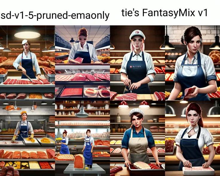 a pretty butcher girl working hard in a butcher shop, digital painting, artstation, concept art, breathtaking, 8 k resolution, extremely detailed, beautiful, establishing shot, artistic, hyperrealistic, octane render, cinematic lighting, dramatic lighting, masterpiece, light brazen, extremely detailed and beautiful face