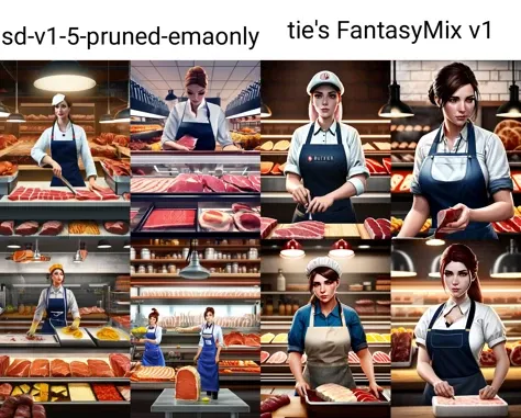 a pretty butcher girl working hard in a butcher shop, digital painting, artstation, concept art, breathtaking, 8 k resolution, extremely detailed, beautiful, establishing shot, artistic, hyperrealistic, octane render, cinematic lighting, dramatic lighting, masterpiece, light brazen, extremely detailed and beautiful face