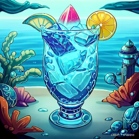 <lora:AtlantisTech:1> atlantistech food photography of a tom collins, scifi