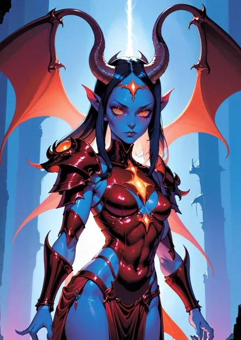 1 succubus ,armor , leaning forward
detailed, colorful, dramatic lighting, shadow,
(best quality)
art by Jean Giraud Phil Noto