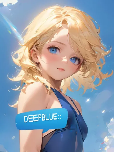 (speech bubble saying "DeepBlue"):3,
long straight blonde  black underware preteen,from below,
ultra detailed,aesthetic,best quality,photorealistic,ecstasy of flower,dynamic angle,elegant,a brutalist designed,romanticism, 
 skin detail realistic, ultra realistic