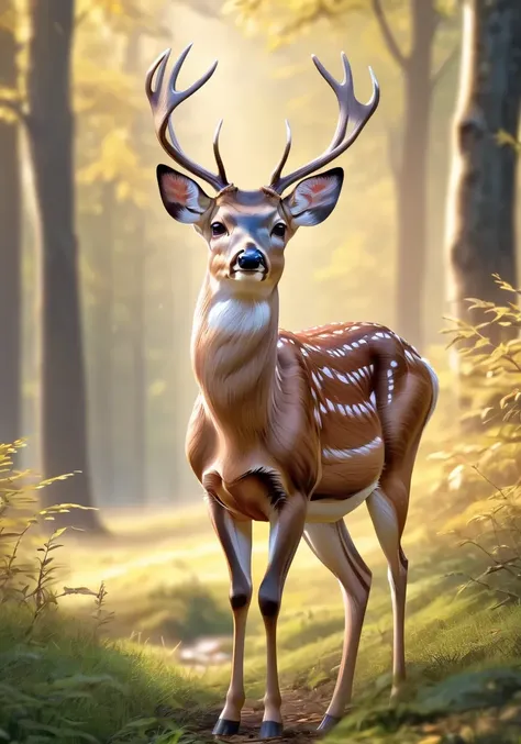 highres,best quality,photo,natural,
No eye deer.