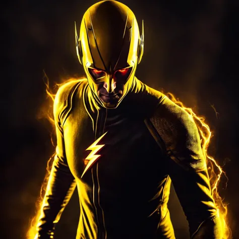 Dark Fantasy Art of Cinematic Film Footage
<lora:The Flash:1>
Eobard Thawne Reverse Flash portrayed by Tom Cavanagh , dark, moody, dark fantasy style