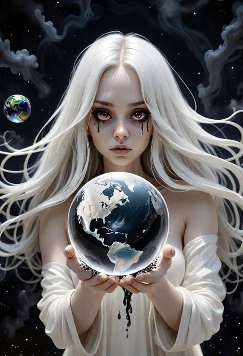 An evolving human being, caos na cidade, destruction of the planet, fim do mundo, Endangered human being, futuro, apocalipse, tristeza, morte, Relegado, Chaotic scenario, ser humano