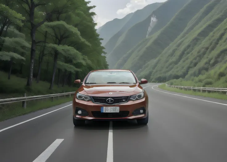 Driving on the G210 National Highway in China's Famous Qinling Mountains - 4K HDR