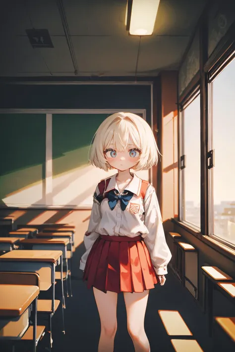1girl, standing, upper body, classroom, <lora:kikentest1:1>