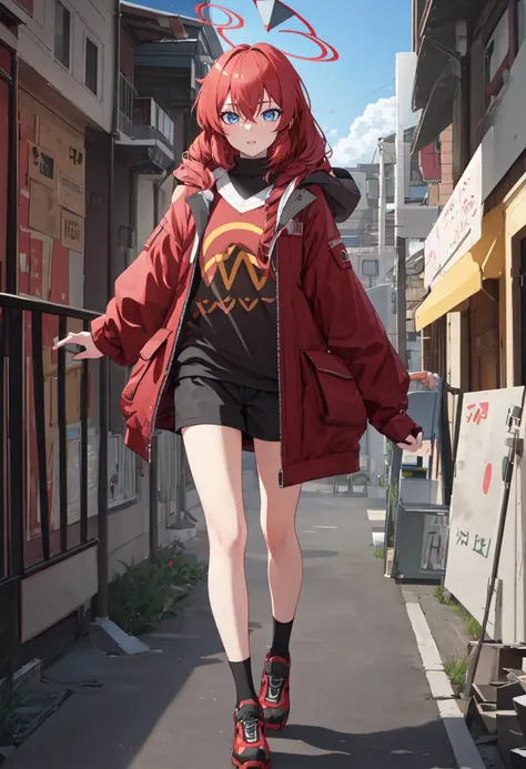 (safe:1.10), best quality, masterpiece, highres, solo, (maki_bluearchive:1.10), full body, 12 <lora:maki_bluearchive:0.80>