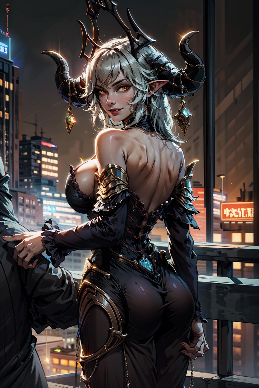 Demon Queen Lilith | Guardian Tales | LoRA | Game Character  v1.0