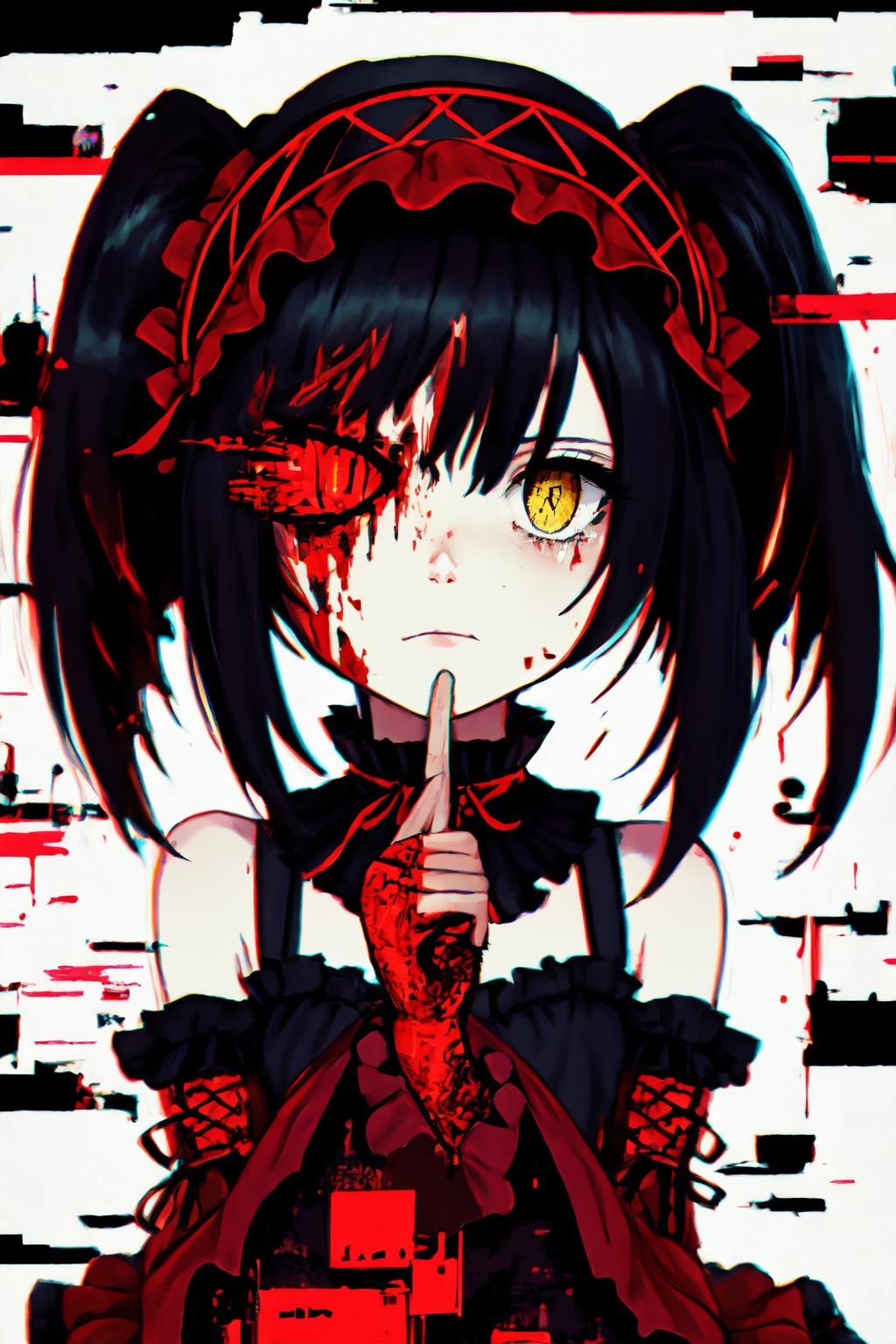 Glitchy-/Corrupted Body Parts | Concept LoRA v1.0