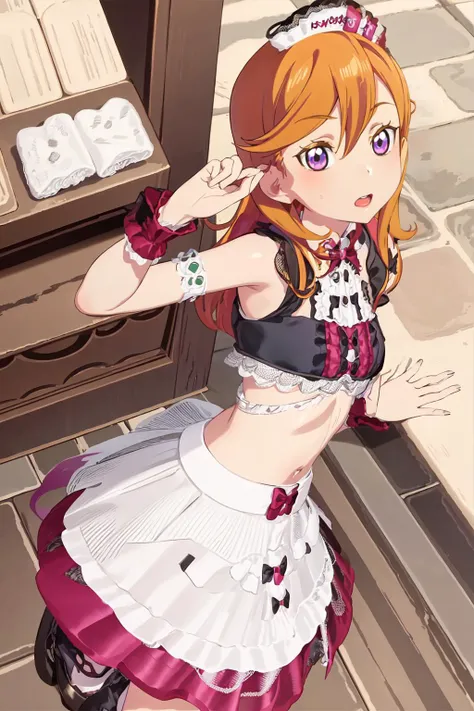 (ultimate ultra wonderful detailed), 1girl,
summer_maid, kana_arima\\(oshinoko\\), orange_hair, purple_eyes
<lora:SummerMaid-10:0.7> <lora:aki_comb:0.7>