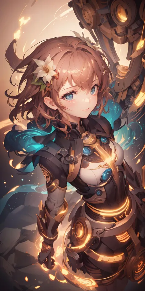 ultra-detailed, ultra high res, one beautiful girl, beautiful detailed eyes, smile, misaka_mikoto, high angle shot, <lora:Neonpunkai-8:1>