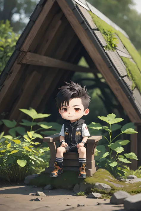 {high quality}, octane render, Ultra HD, cinematic ray, depth of field, photorealistic,
outdoors, plants, sitting,
1boy, cute face, protagonist, close-up, sitting, <lora:西洲曲V1:1>