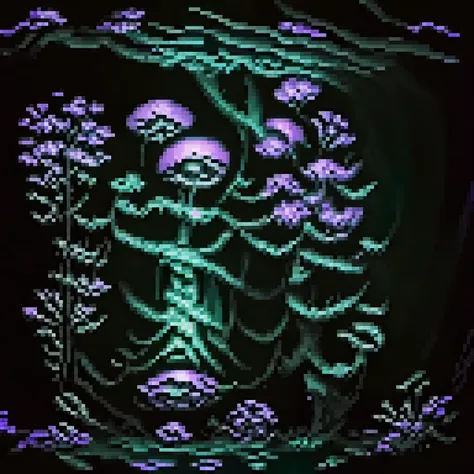 dreaming underwater in the deep dark abyss, dark light BREAK giant jellyfish eyeball, sance, deep purple, midnight green