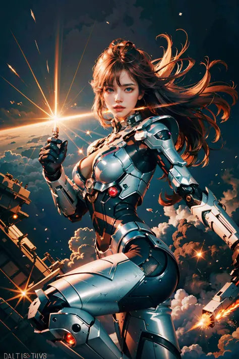 <(best quality, extremery best quality, masterpiece:1.5), (realistic, intricate details:1.2), (photorealistic:1.4), (extremely intricate:1.2), highres, ultra highres, ultra-detailed, absurdres, incredibly absurdres, extremely detailed, high quality, high resolution, hyperrealistic, ultra-realistic, hyper-detailed, top quality, best, fine detail, massive detail, Highly detailed, extreme detailed, highest detailed, high-res, absolutely resolution, reflection, (refraction:1.4)>, BREAK, 1girl, solo, looking at viewer, flat bangs, (young cute beautiful 18-year-old girl:1.1), 3d face, beautiful girl, Beautiful face, pretty, girlface, kpop idol,  supermodel, stunning innocent symmetry face, (hand of Guido Daniele), perfect body, medium breast, slim waist, slim legs, (high detailed skin:1.2), glowing eyes, goddess, natural skin texture, shiny skin, White skin, Beautiful detailed face, detailed face, real skin texture, cute delicate face, finely detailed face, golden ratio, golden ratio face, expressive eyes, perfect face, perfect skin, flawless face, clear face, shiny hair, pale skin, Proper body proportion, perfect anatomy, realistic skin texture, luscious lips, glossy lips, natural makeup, beautiful bright pupils, slender figure, intricate eyes, detailed pupils, detailed face and eyes, longeyelashes, blush, good hand, perfect hands, pretty face, beautiful female bodies, finely detailed skin, oily shiny skin, BREAK, (((((mecha musume, mechanical parts, super robot joints, robot joints, single mechanical arm, mechanical arms, headgear, mechanical halo, star halo, intricate mechanical bodysuit, mecha corset, bodysuit, full armor, (ember, battlefield, volumetric fog, grey mist, smoke, explosion, apocalyptic, destroyed city background, buildings on fire:1.3), (floating colorful sparkles:1.2), (energy beams:1.3), (highly detailed worn metal texture:1.3), (rust, dirt, dust, scratches, abrasions on the metal texture:1.2), science fiction, (Pink hair, pink theme, pink livery, pink eyes:1.3), very long hair, (A human who emits an aura from his body:1.4), (Pink energy light emanates from the body:1.4), (fullbody:1.3), (fly:1.3), (lightning discharge lightning effects:1.2), (electrocution:1.3), (Luminescent Particles:1.4), holding gun, battle, (Electric sparks, sparks, flying bullets,Dodge bullets,building hit by missile, Futuristic technology drone hit by laser weapon:1.3), adventurous look, starry sky, colorful refraction, Wormhole world, futuristic cityscape, cyberpunk, machine, extremely metal textured, neon lights, (night:1.4), wind, Rembrandt lighting, space warp, fog, pixel art, game art, key visual, surreal, PBR Texturing, Anisotropic Filtering, Maximum Clarity And Sharpness, Albedo And Specular Maps, Multi-Layered Textures, Surface Shading, Sub-Pixel Convolution, Sub-Pixel Convolution, Accurate Simulation Of Light-Material Interaction)))), BREAK, <blurry foreground, broad light, volumetric light effect, matte painting, perfectly defined features, volumetric lighting, Tone Mapping, Lumen Reflections, Global illumination, Ray Tracing, Screen Space Global Illumination, Accent Lighting, 32k, Natural Lighting, volumetric, cinematic masterpiece, Rule of thirds, high dynamic range, Multi-exposure HDR capture, cinematic render, game cg cinematic, atmospheric perspective, movie scene, epic dynamic frame, motion blur, ((cinematic look, Film look)), rim light, 4k textures, adobe lightroom, photolab, insane details, hyperdetailed, exposure blend, professional color grading, professional color correction, aerial perspective, particles and dust in beams of light, cinematic scene, dynamic lighting, sharp details, lomography, soft focus, light leaks, bold hues, atmospheric depth, (explosive light and shadow:1.2), aesthetics, intricate designs, ultra realistic digital art, (zentangle, mandala, tangle, entangle), (fractal art), elegant, vivid colours, floating particles, particles, dramatic, epic, (ink drawing, oil painting detailed), (dramatic lighting:1.2), (eye focus, face focus, character focus, close-up face:1.3), (dutch angle, cowboy shot:1.1), RAW, huge filesize, extremery detailed CG, Photo, 8k uhd, cinematic atmosphere, trending on artstation, award-winning glamour photograph, highly detailed photo, official art, beautiful and aesthetic, unity 8k wallpaper, beautiful, highly detailed CG illustration, best illustration, intricate, Amazing, emotional, analog, painting, digital painting, concept art, Oil Painting, illustration, Classical art, Renaissance, Romanticism, Neoclassicism, Color Palette, depth and contrast, Vibrant colors, saturated, rich saturation, color harmony, vivid palette, concept-art, design style, detail character, concept render, colorful, analog photography, dreamy atmosphere, specular highlights, atmospheric lighting, (dynamic angle, dynamic pose :1.3), (shiny, clothes reflecting light, lens flare, bloom effect, light particle, lens glare:1.3), realistic lighting, cinematic light, (cinematic lighting), light in the face, soft lighting, saturated colors, detailed background, sharp focus, 8k high definition, perspective, Master Composition, roughness, post-processing, soft shadows, realistic shadows, ambient occlusion, ray-tracing, subsurface scattering, photon mapping, physically-based rendering, octane rendering, unreal engine 5, ue5 rendering, Adobe After FX, dslr, RTX, Best character details, radiosity, sharp, antialiased, RAW photo, HDR, 8k, 4k, (((Photographed by Roger Deakins, using a RED Monstro 8K VV camera and a series of high-end lenses))), ((Hasselblad photography)), (film grain:1.4), Kodak portra 400, ((Fujifilm X-T5)), professional photograph, depth of field, caustics, Broad lighting, diffuse lighting, rim lighting, two tone lighting, textile details, visible pores, high resolution scan, professionally color graded, photographic reality, automatic white balance, best lighting, detailed shadow, high contrast, strong light and shadow>, (PureErosFace_V1:0.5), (ulzzang-6500:0.5), <lora:epiNoiseoffset_v3:0.1>, (kbxll:0.6), <lora:A-RandomSuper[mecha musume,mechanical parts,super robot joints,headgear,full armor]:0.8>, <lora:Velvia1:0.1>,
