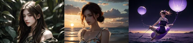highly insanely detailed, masterpiece, top quality, best quality, highres, 4k, 8k, RAW photo, (very aesthetic, beautiful and aesthetic),
<lora:Rakukoo-40r2e:0.7>,
(1girl:1.3), 1other,
__lazy-wildcards/prompts/hair__,
__lazy-wildcards/dataset/background__,âââ