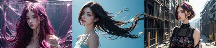highly insanely detailed, masterpiece, top quality, best quality, highres, 4k, 8k, RAW photo, (very aesthetic, beautiful and aesthetic),
<lora:Rakukoo-40r2e:0.5>,
(1girl:1.3), 1other,
__lazy-wildcards/prompts/hair__,
__lazy-wildcards/dataset/background__,âââ