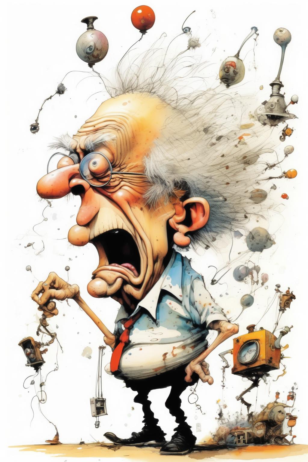 Ralph Steadman Style SD 2.1