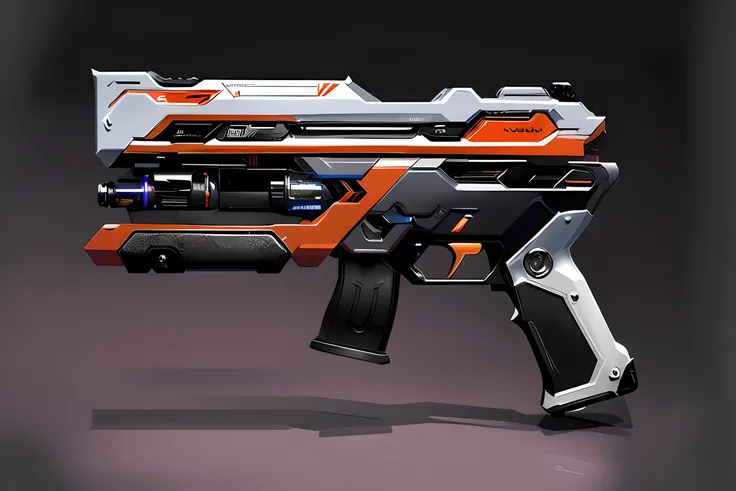 (masterpiece, top quality, best quality, official art, beautiful and aesthetic:1.2),(8k, best quality, masterpiece:1.2), <lora:CGgameguniconcsw_20230627113945:1>,CGgameguniconcsw, no humans, weapon, black background, simple background, science fiction, still life, Science fiction, gun