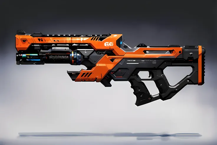 (masterpiece, top quality, best quality, official art, beautiful and aesthetic:1.2),(8k, best quality, masterpiece:1.2), <lora:CGgameguniconcsw_20230627113945:1>,CGgameguniconcsw, no humans, weapon, black background, simple background, science fiction, still life, Science fiction, gun