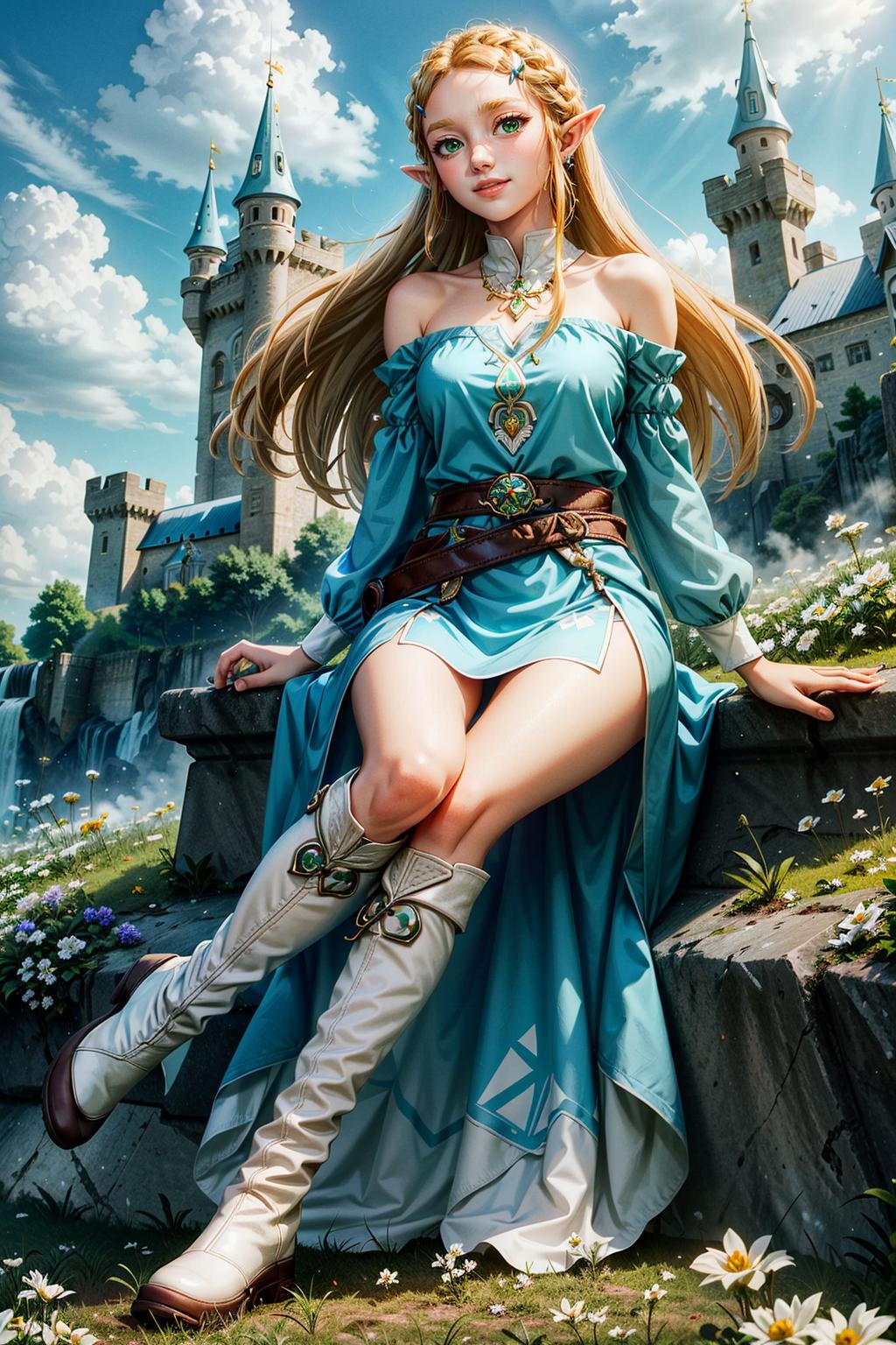 Princess Zelda from Zelda v1.0