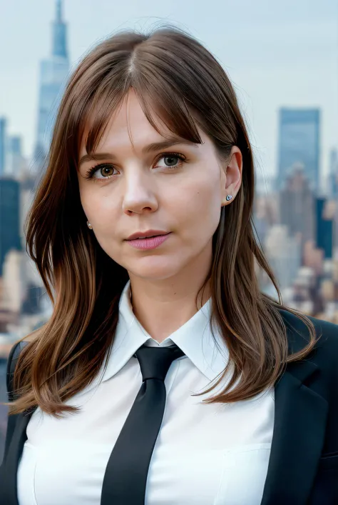 best quality (raw:1.2) photo of (Katj4Herb3rs01-1300:0.99), a woman as (office lady:1.1), modelshoot style, (extremely detailed CG unity 8k wallpaper), photo of the most beautiful artwork in the world, professional majestic oil painting by Ed Blinkey, Atey Ghailan, Studio Ghibli, by Jeremy Mann, Greg Manchess, Antonio Moro, trending on ArtStation, trending on CGSociety, Intricate, High Detail, Sharp focus, dramatic, photorealistic painting art by midjourney and greg rutkowski, (black office suit with white blouse:1.1), (pantyhose:1.2), (cleavage:1.1), ((on roof:1.2)),(outside:1.2), (mid day:1.2), (sunny:1.2), ((standing near the edge)), ((manhattan skyline in the background)), (looking at viewer:1.3), (detailed pupils:1.3), (modern outfit:1.2), (closeup:1.4), (stud earrings), ((matte makeup:1.3))