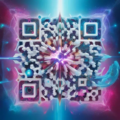 Amidst a kaleidoscope of iridescent hues â azure blues, electric pinks, and opalescent whites â this digital masterpiece unfolds like a dream woven by the algorithms of artificial intelligence. The canvas, a testament to the boundless potential of machine creativity, showcases a mesmerizing fusion of organic forms and geometric precision. Bathed in an otherworldly light, the artwork invites contemplation on the coalescence of human ingenuity and the ever-expanding horizons of AI evolution, hyperdetailed, intricate details, 8k, <lora:xl_more_art-full_v1:0.9>