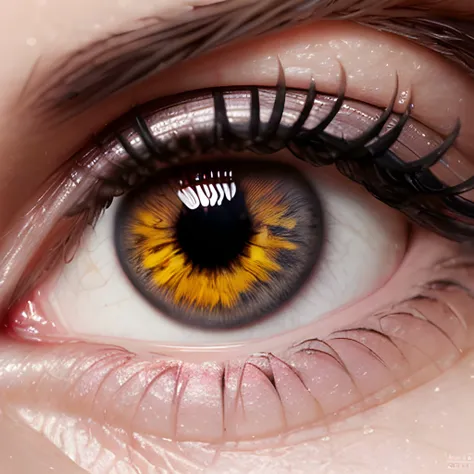 photo of a girl's eyes, bloodshot, ultra-realistic, rich detail