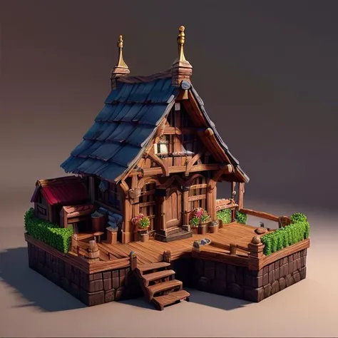 ((master piece)),best quality, (best quality, masterpiece:1.2), ultra-detailed, illustration, small_scene, 3D_scene, (outdoor), <lora:smallScene3D_ssv10:0.65>, dark studio